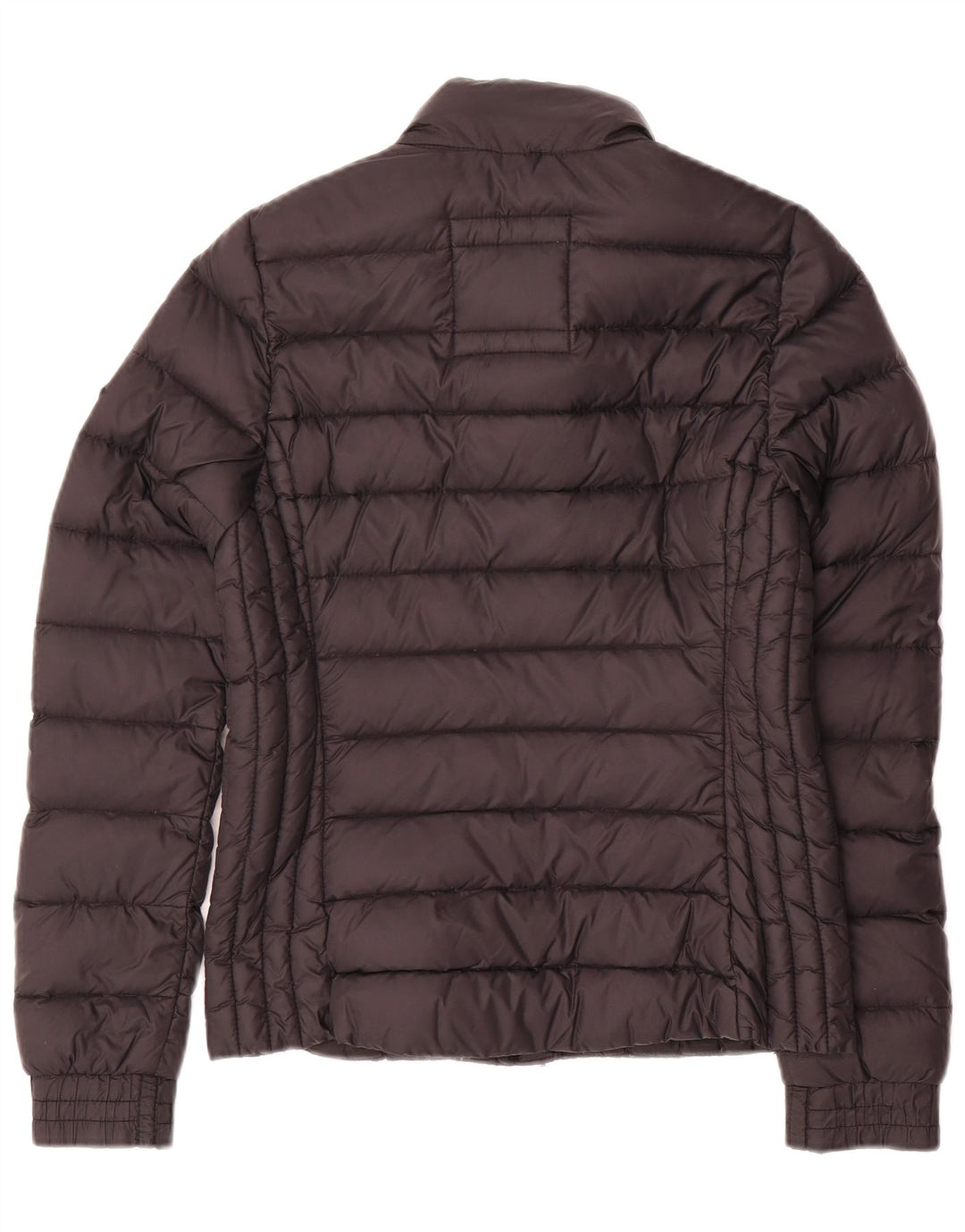 Hollister Damen Wattierte Jacke UK 6 XS Schwarz Nylon