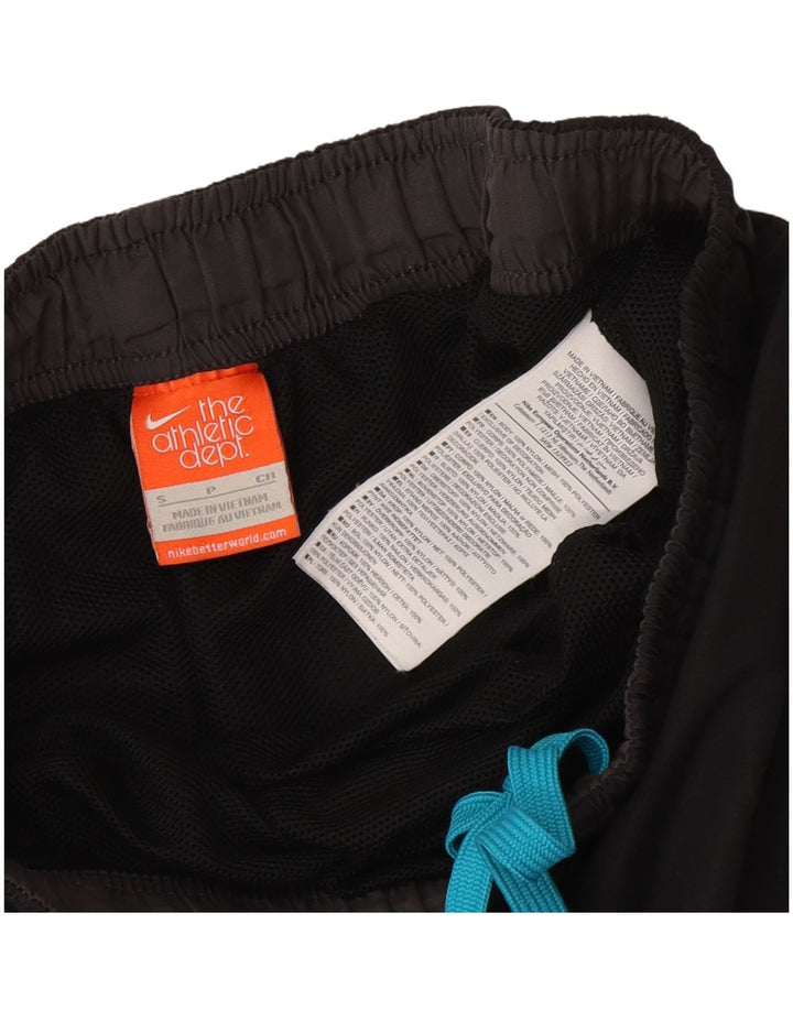 Nike Herren-Sportshorts mit Grafik, Größe S, schwarzes Nylon