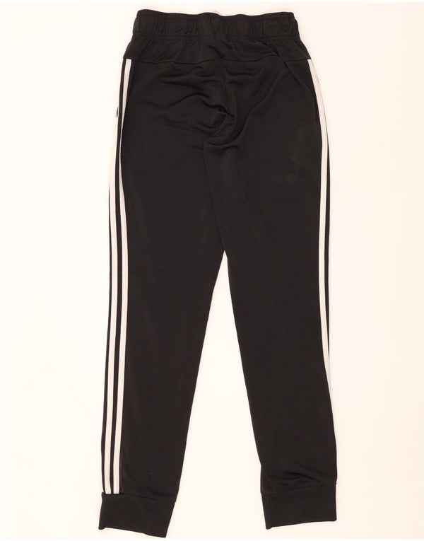 ADIDAS Damen Trainingshose Jogger UK 8/10 Small Schwarz Polyester