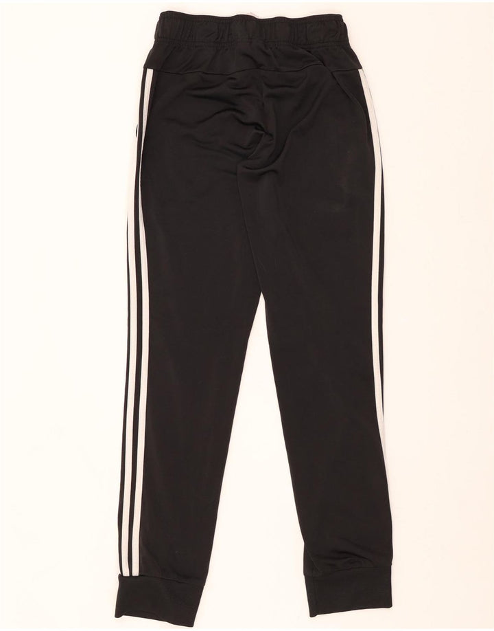 ADIDAS Damen Trainingshose Jogger UK 8/10 Small Schwarz Polyester