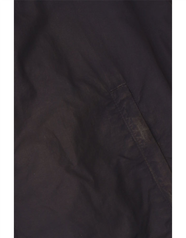 Woolrich Herren Bomberjacke UK 40 Large Marineblau Polyamid