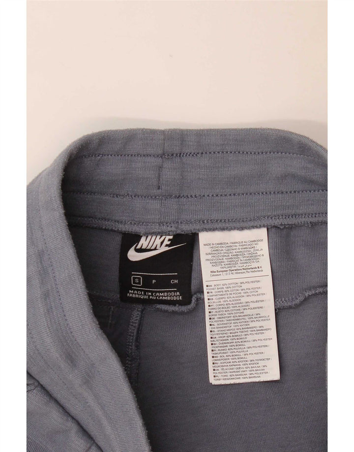 Nike Herren-Sportshorts, Größe S, marineblau gefleckte Baumwolle