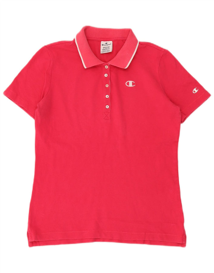 Champion Damen Poloshirt UK 12 Mittelrosa
