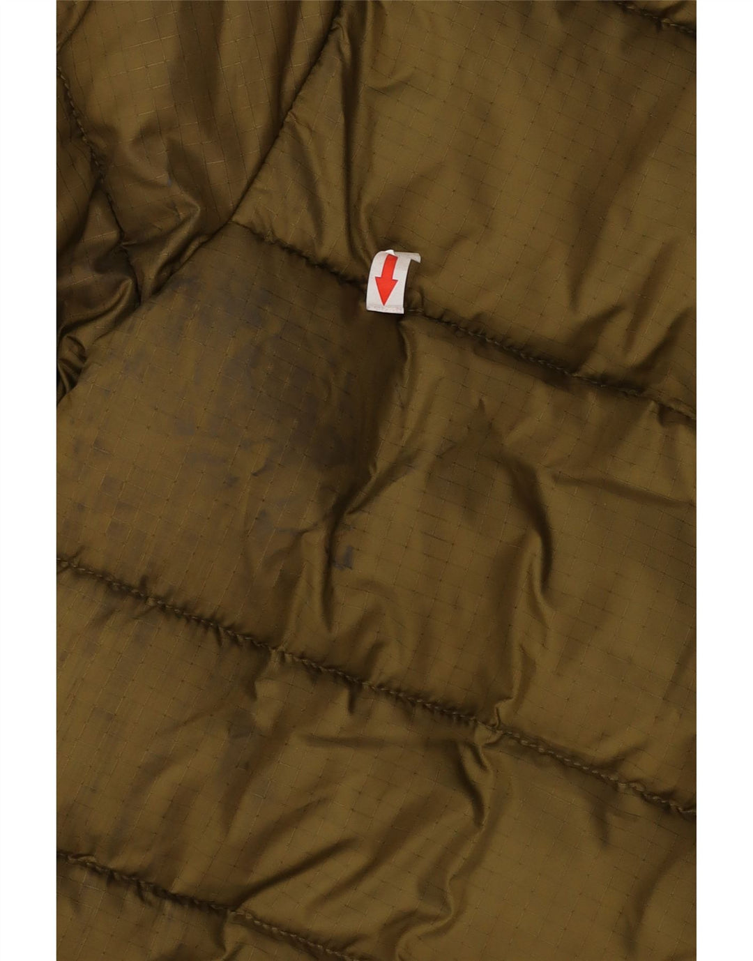 Levi's wattierte Jungenjacke mit Kapuze, 11–12 Jahre, Khaki, Farbblock-Polyester