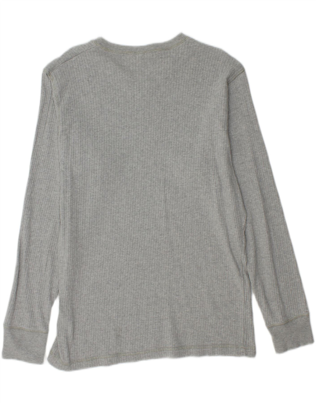 LEVI'S Herren-Oberteil, langärmelig, groß, graue Baumwolle