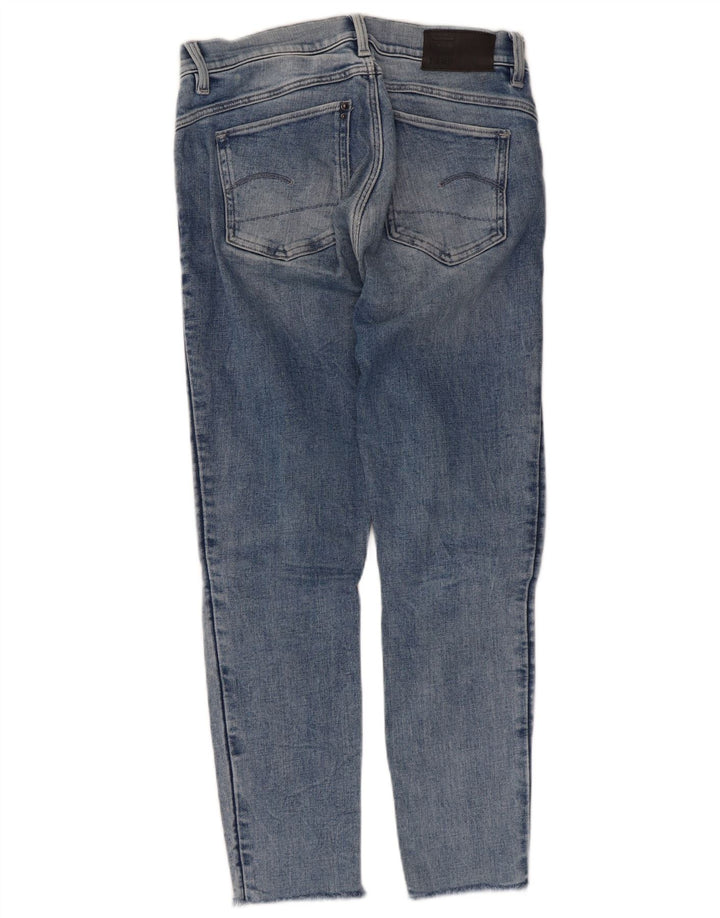 G-Star Damen Slim Jeans W27 L26 Blaue Baumwolle