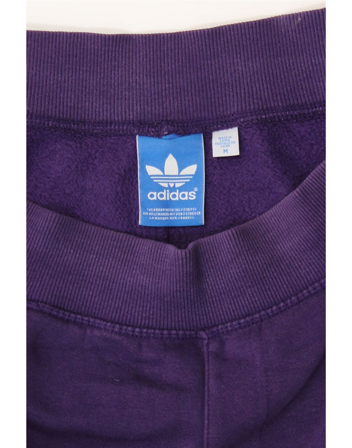 Adidas Herren-Trainingshose, Jogginghose, mittelviolette Baumwolle