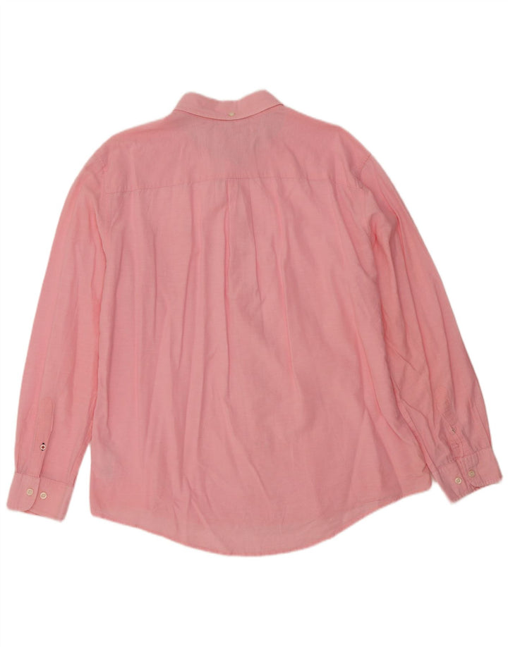 TOMMY HILFIGER Herrenhemd XL Rosa Baumwolle