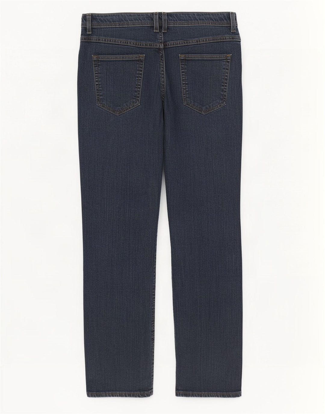 Marks & Spencer Damen Straight Jeans UK 14 Medium W30 L30 Marineblau