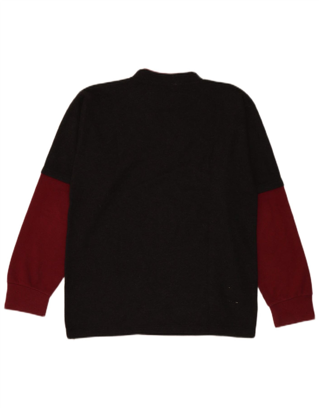 Richmond Herren-Pullover mit grafischem Rundhalsausschnitt, Mittelschwarz, Farbblock