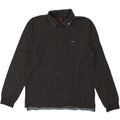 SUN68 Mens Long Sleeve Polo Shirt Small Grey Cotton Vintage Sun68 and Second-Hand Sun68 from Messina Hembry 