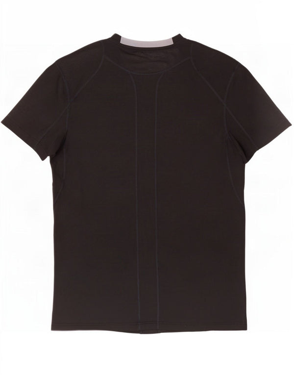Nike Herren Dri Fit Graphic T-Shirt Top Mittelschwarzes Polyester