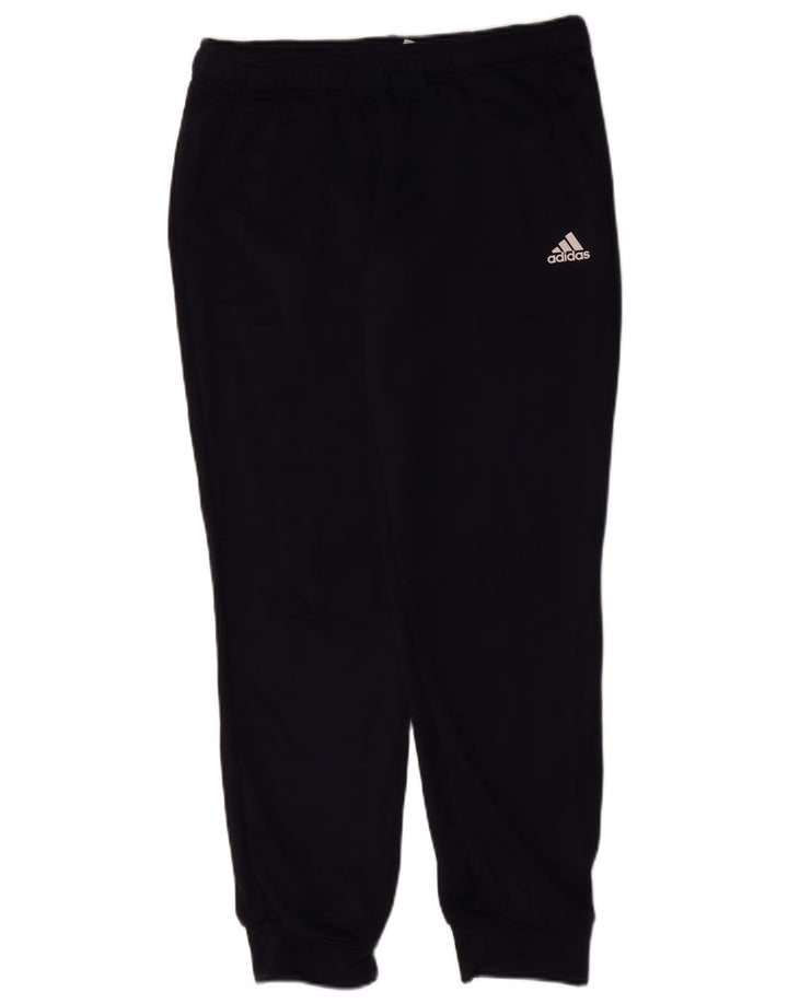 Adidas Damen Trainingshose Jogger UK 16 Large Marineblau Sport