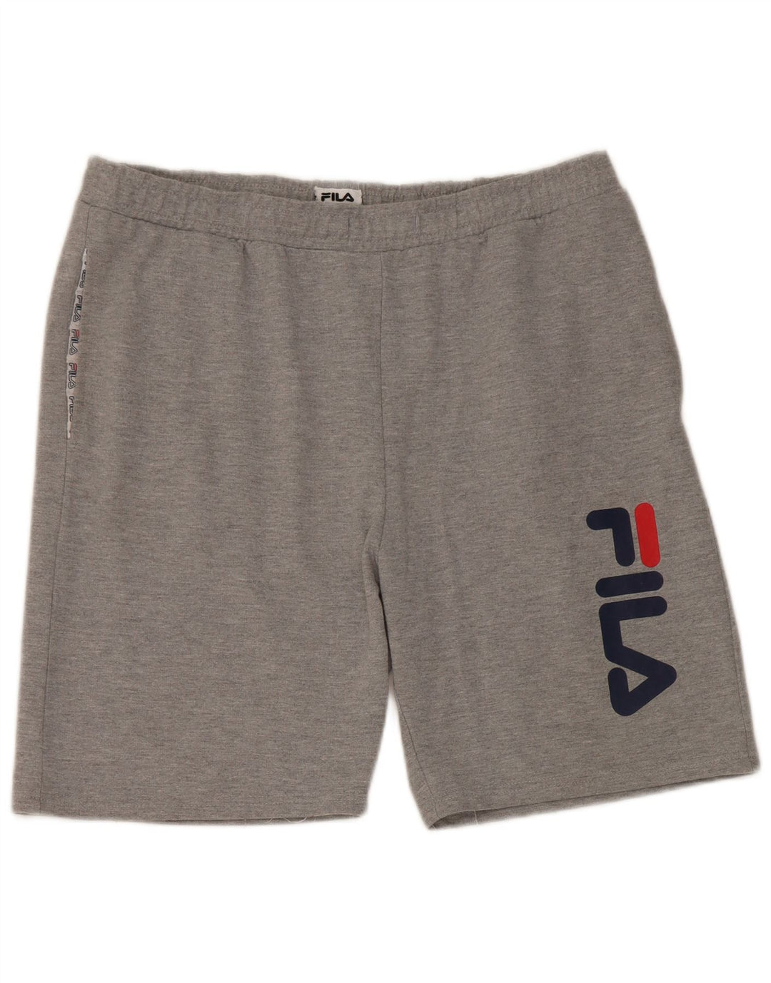 Fila Herren Graphic Sport Shorts Große graue Baumwolle