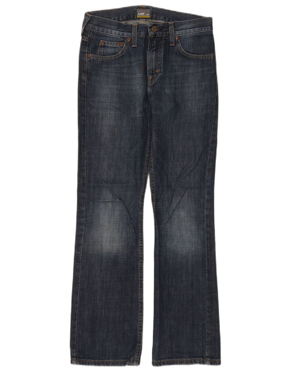 Lee Jungen Scott Straight Jeans 11-12 Jahre W26 L30 Marineblaue Baumwolle