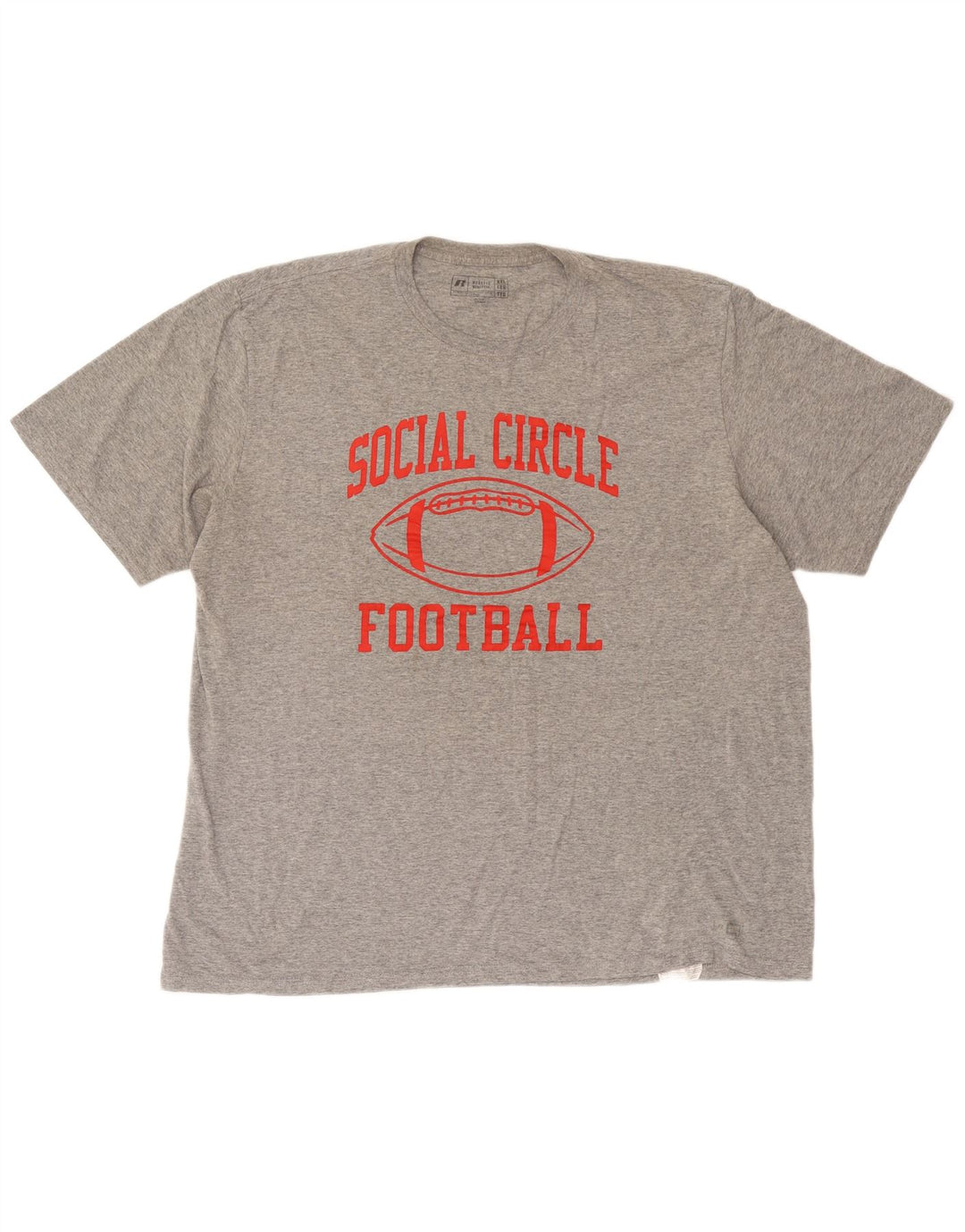 Russell Athletic Herren Grafik-T-Shirt-Oberteil 2XL Grau