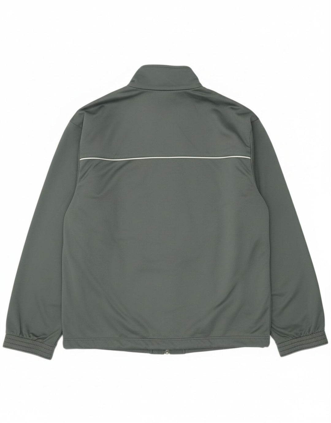 Diadora Herren-Trainingsanzug-Oberteiljacke IT 48 Mittelgrünes Polyester