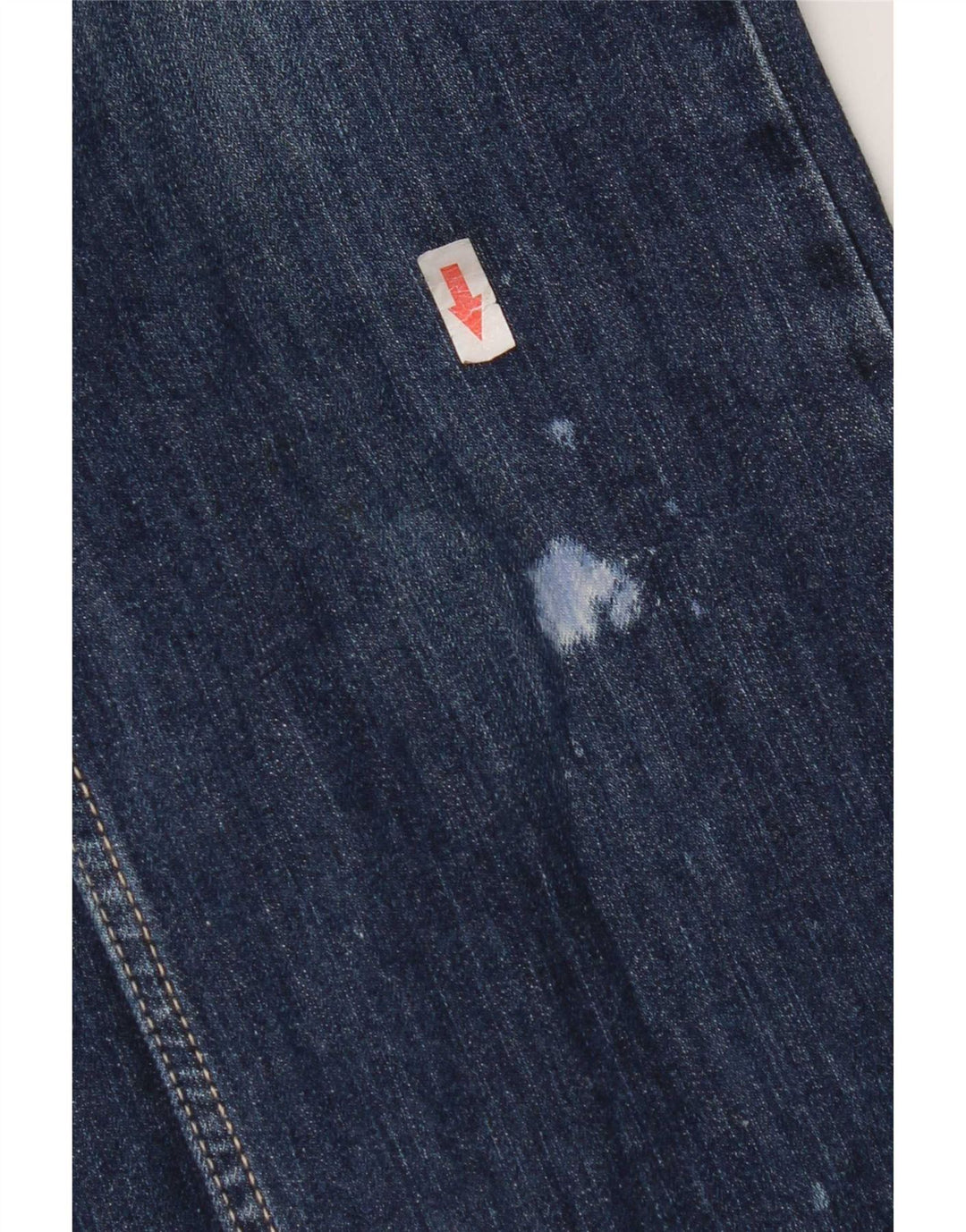 Levi's Damen 524 Straight Jeans W29 L32 Blaue Baumwolle