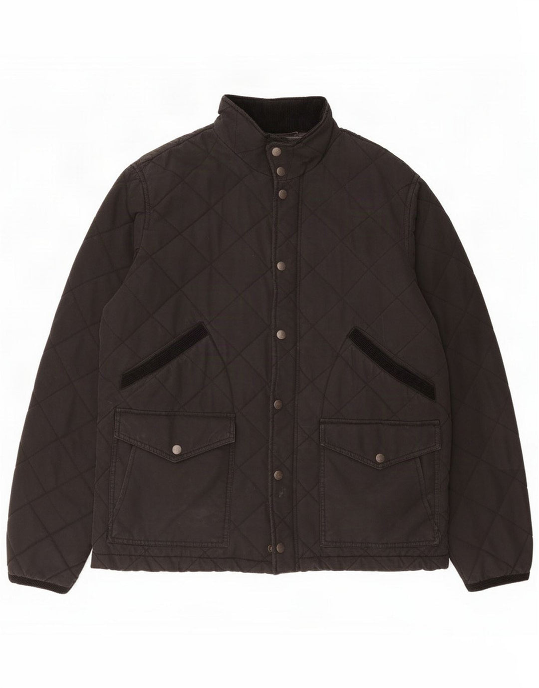 Fat Face Herren Steppjacke UK 42 XL Schwarz Polyester