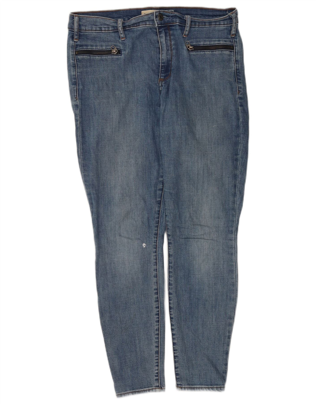 Gap Damen Skinny Jeans W30 L27 Blaue Baumwolle