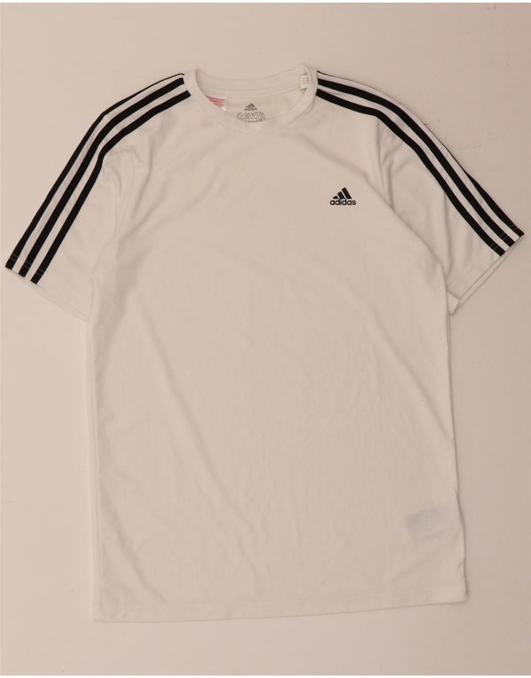 Adidas Jungen Aeroready T-Shirt Top 15-16 Jahre XL Weiß Polyester