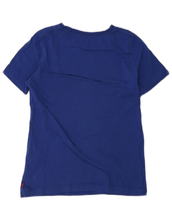 Levi's Jungen-T-Shirt mit Grafik, 11–12 Jahre, blaue Baumwolle