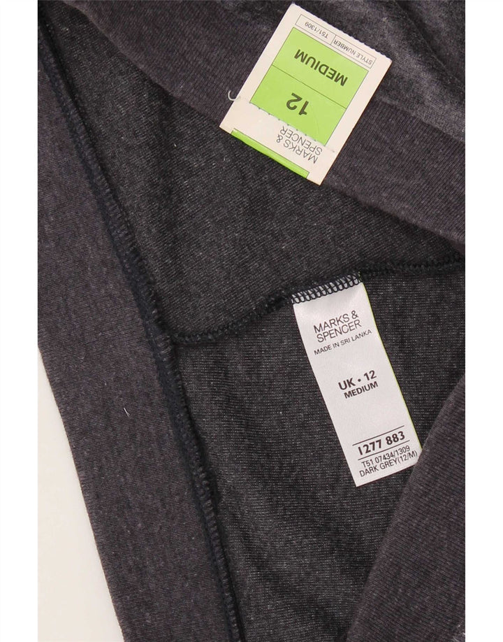 Marks & Spencer Damen-Trainingshose, Gr. 12, M, W30, L30, Grau