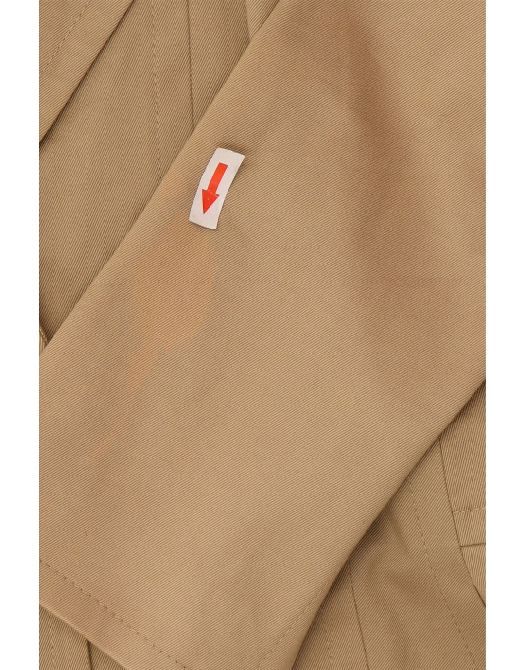 Hugo Boss Damen-Blazer mit 3 Knöpfen, Gr. 10, Größe S, beige, Baumwolle, klassisch
