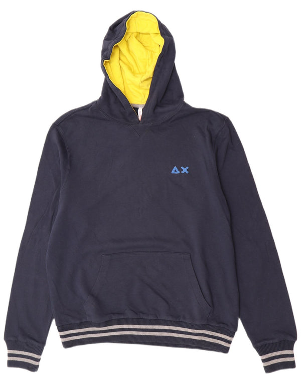 Sun68 Herren Kapuzenpullover 2XL Marineblau Baumwolle