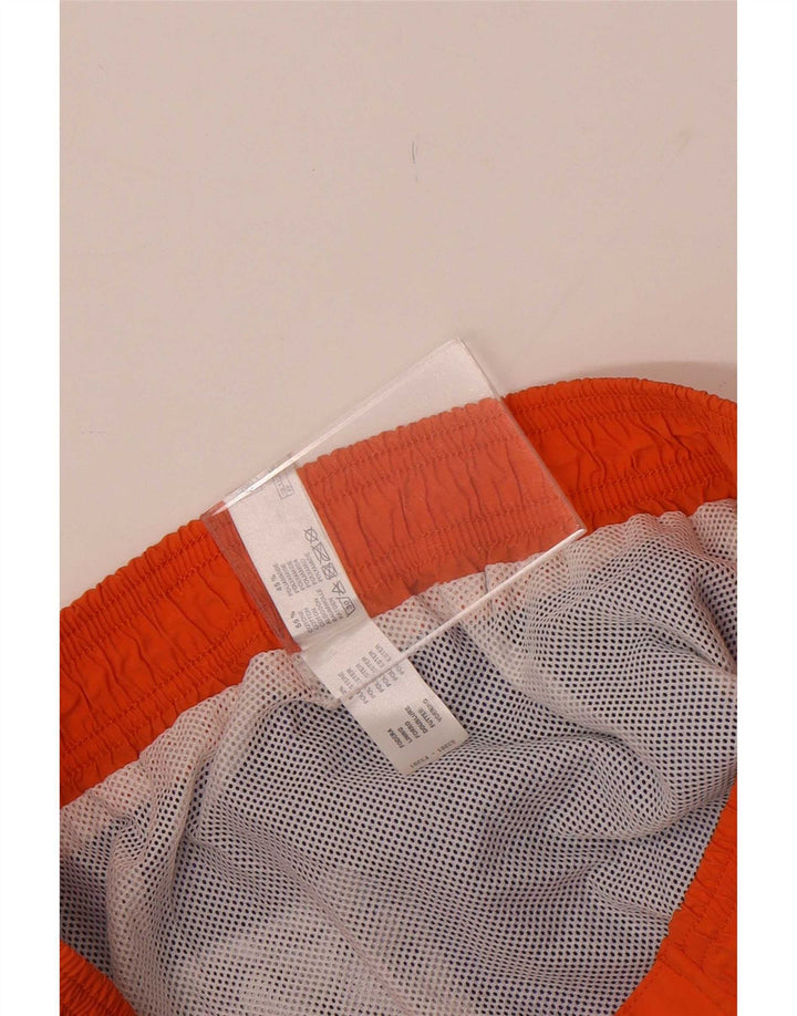 Fila Damen Badeshorts UK 12 Mittelblaue Colourblock-Baumwolle
