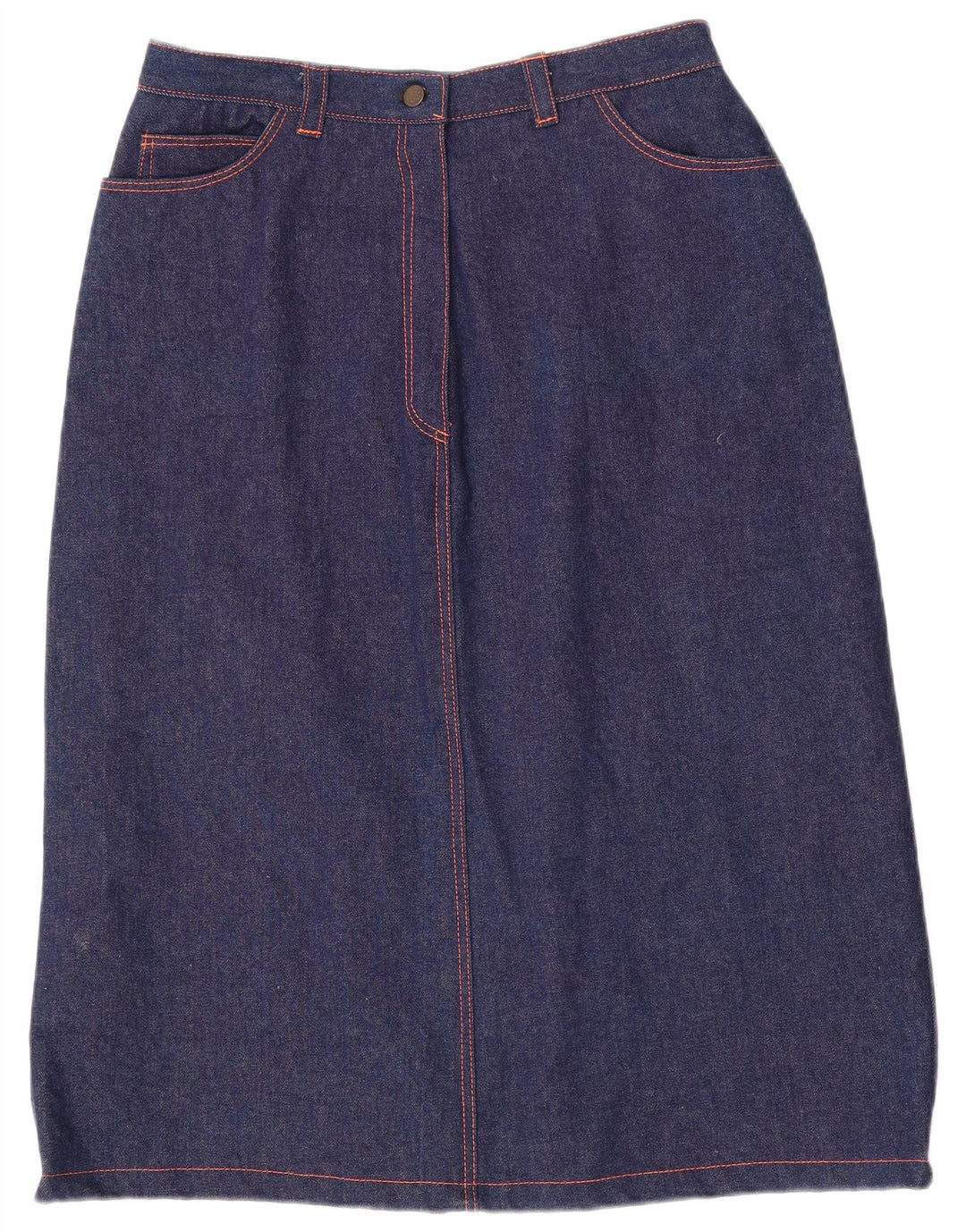 Vintage Damen Jeansrock W31 Medium Marineblau