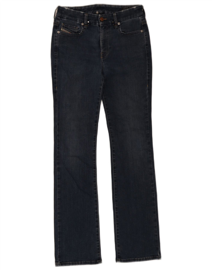Diesel Damen Straight Jeans W27 L30 Blaue Baumwolle