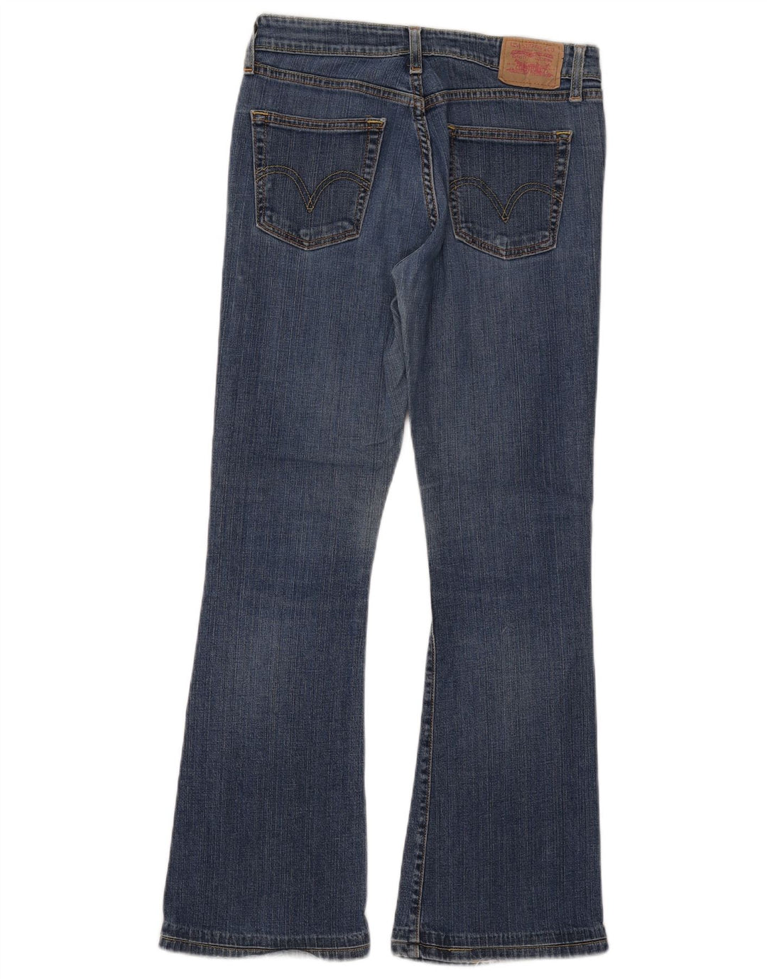 Levi's Damen 510 Flared Jeans W30 L30 Blau