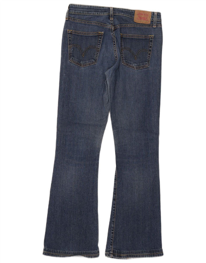 Levi's Damen 510 Flared Jeans W30 L30 Blau