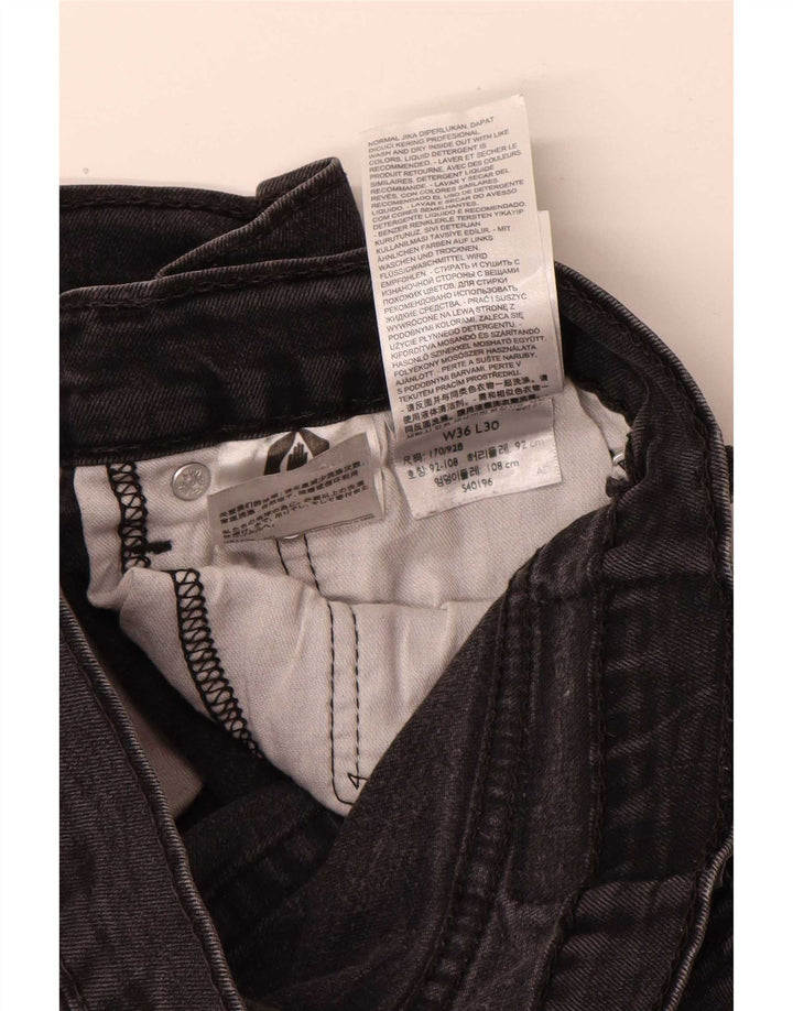 Levi's Herren 511 Slim Jeans W36 L30 schwarze Baumwolle