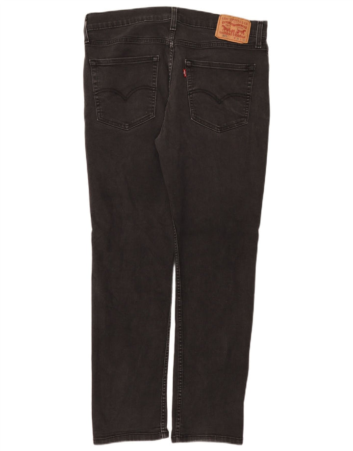 Levi's Herren 511 Slim Jeans W36 L30 schwarze Baumwolle