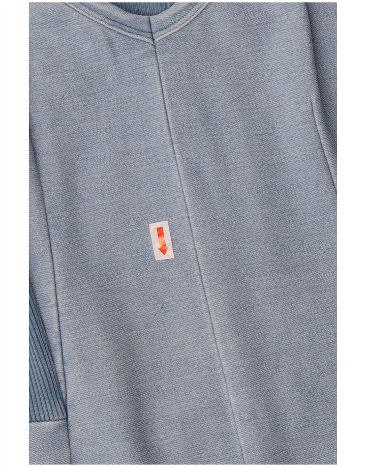 Trussardi Jeans Damen Etuikleid IT 42 Mittelblauer Farbblock