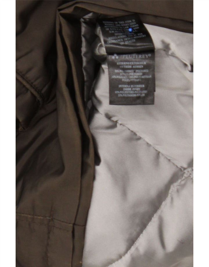 PEUTEREY Herren Wattierte Jacke EU 54 XL Braun Polyamid