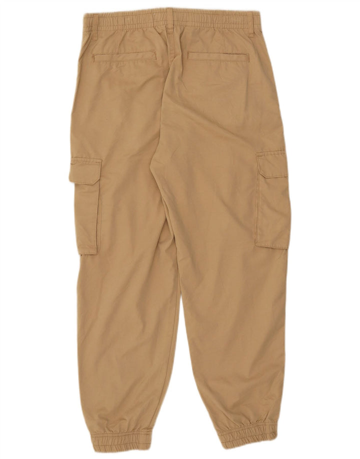 Zara Herren Crop Jogger Cargohose Medium W31 L25 Beige