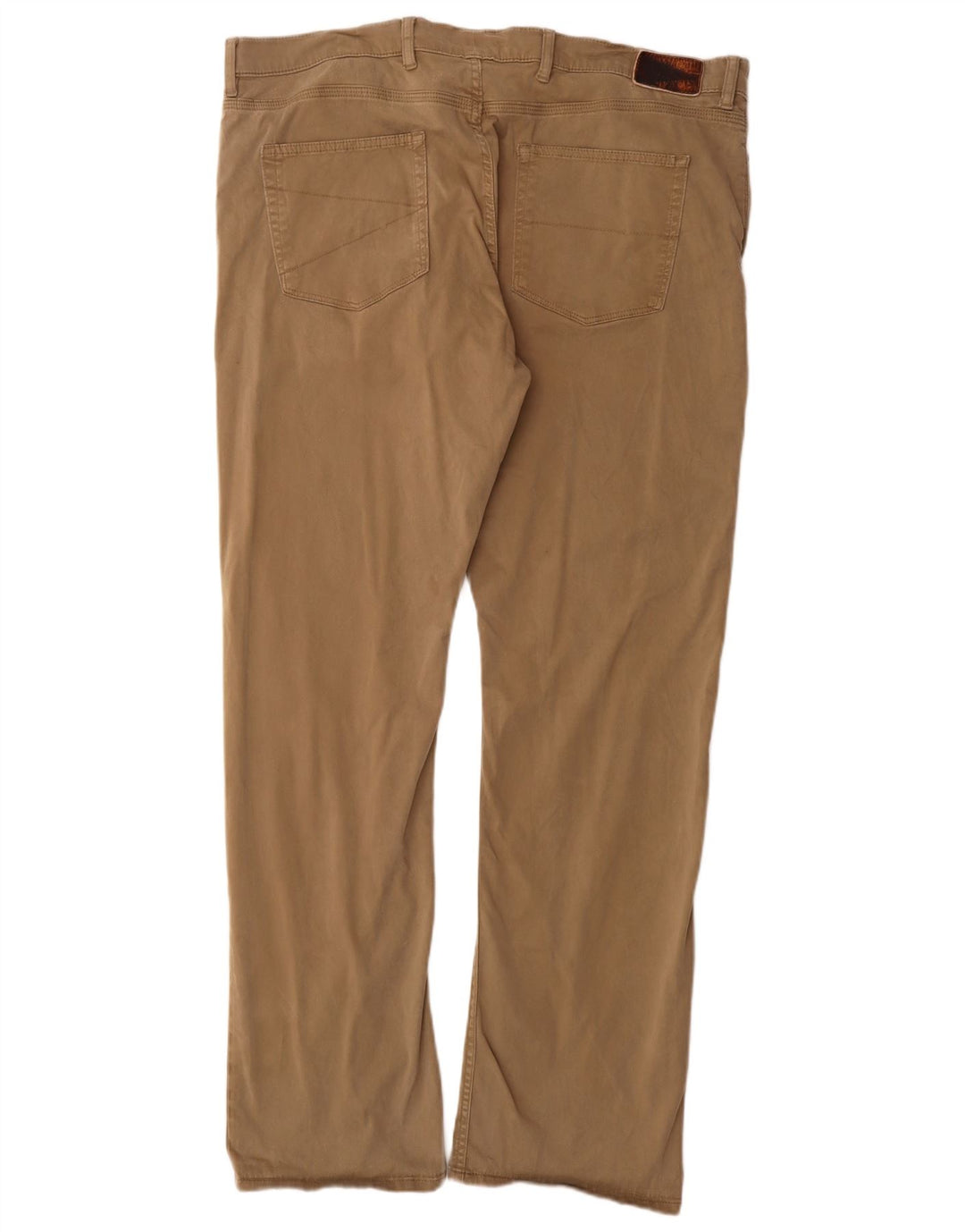 Marks & Spencer Herren Blue Harbor Bootcut Freizeithose W40 L33 Beige