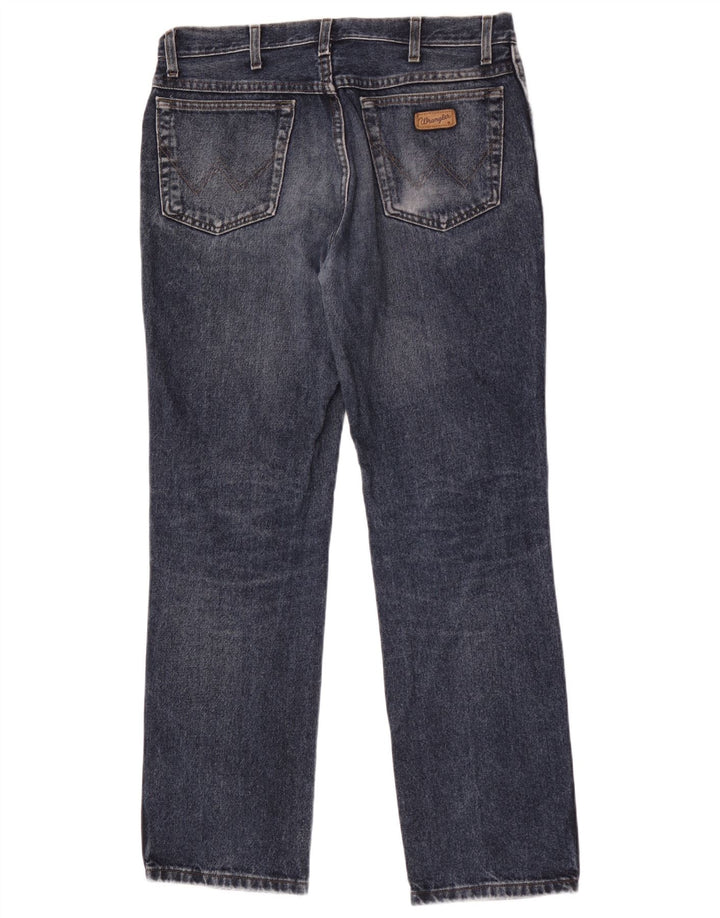 Wrangler Herren Straight Jeans W34 L32 Blau