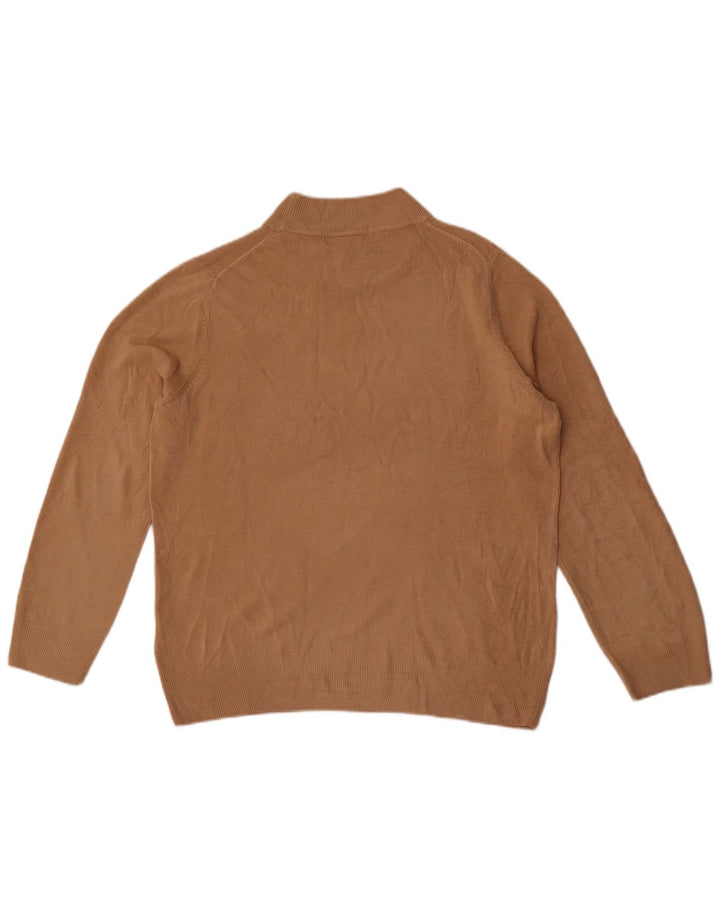 Marks & Spencer Rollkragenpullover für Damen, Gr. 40, Braun