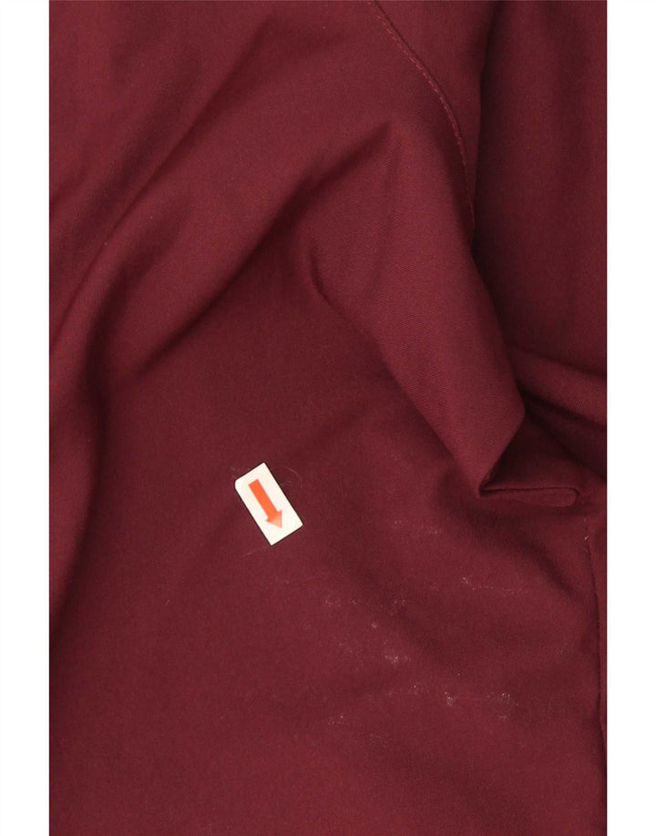 Nike Herren Barcelona Trainingsanzug Top Jacke XL Burgunderfarbenes Colourblock-Polyester