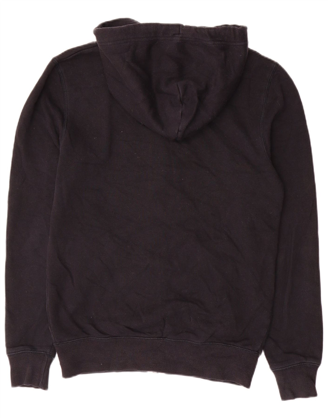 Jack Wills Herren-Kapuzenpullover mit Reißverschluss, Größe S, schwarze Baumwolle