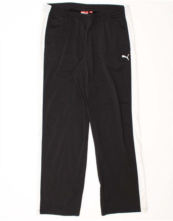 PUMA Herren-Trainingshose XL, Schwarz, Farbblock