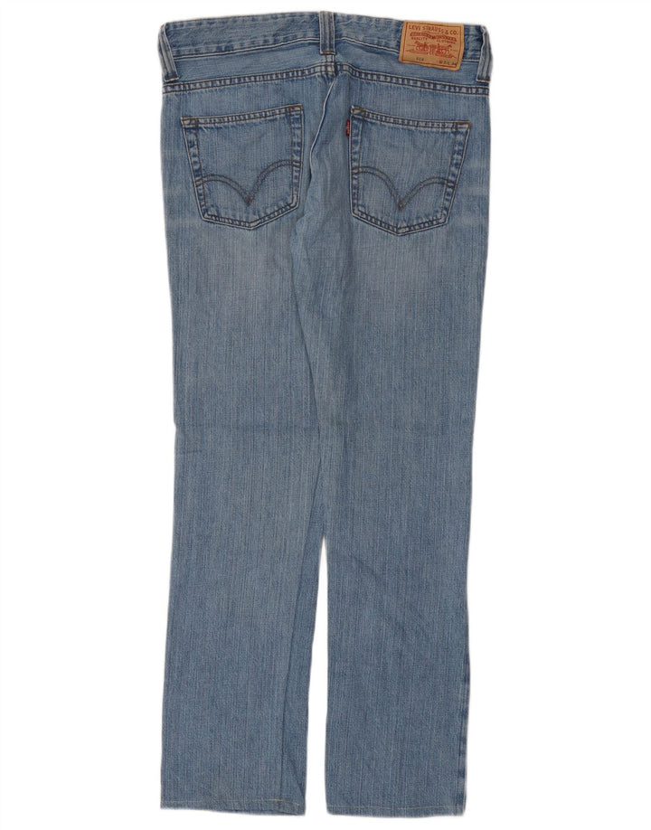 Levi's Herren 506 Straight Jeans W33 L30 Blaue Baumwolle
