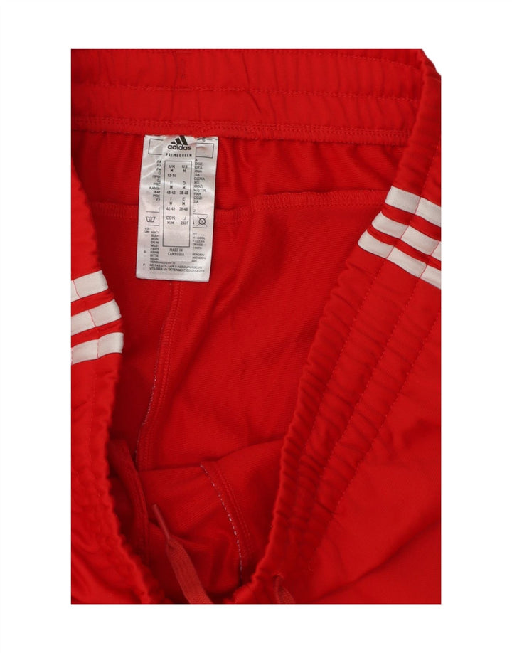 Adidas Damen Trainingshose UK 12/14 Mittelrotes Polyester