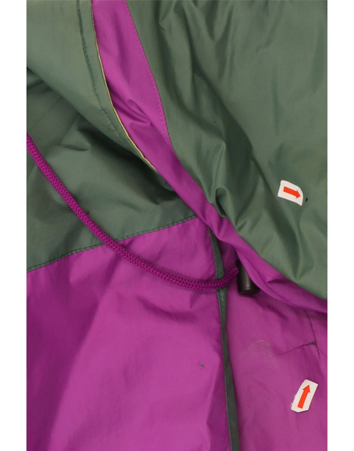 CAMPAGNOLO Herren-Regenjacke mit Kapuze, UK 40, groß, mehrfarbig, Farbblock