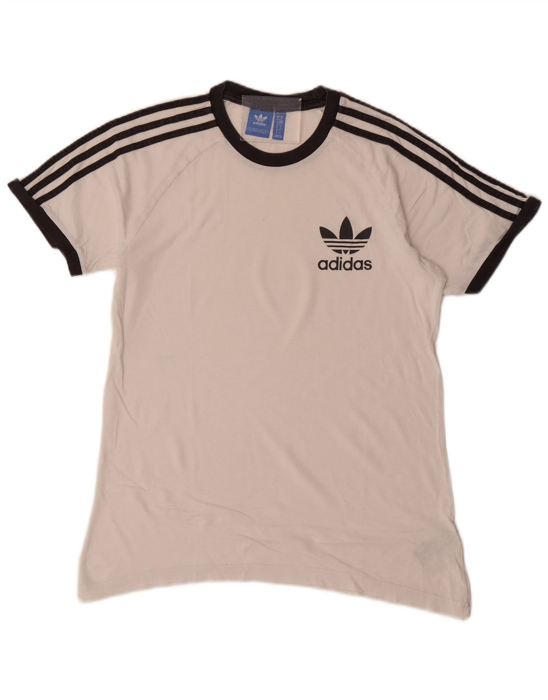 Adidas Herren T-Shirt Top Mittelweiße Baumwolle