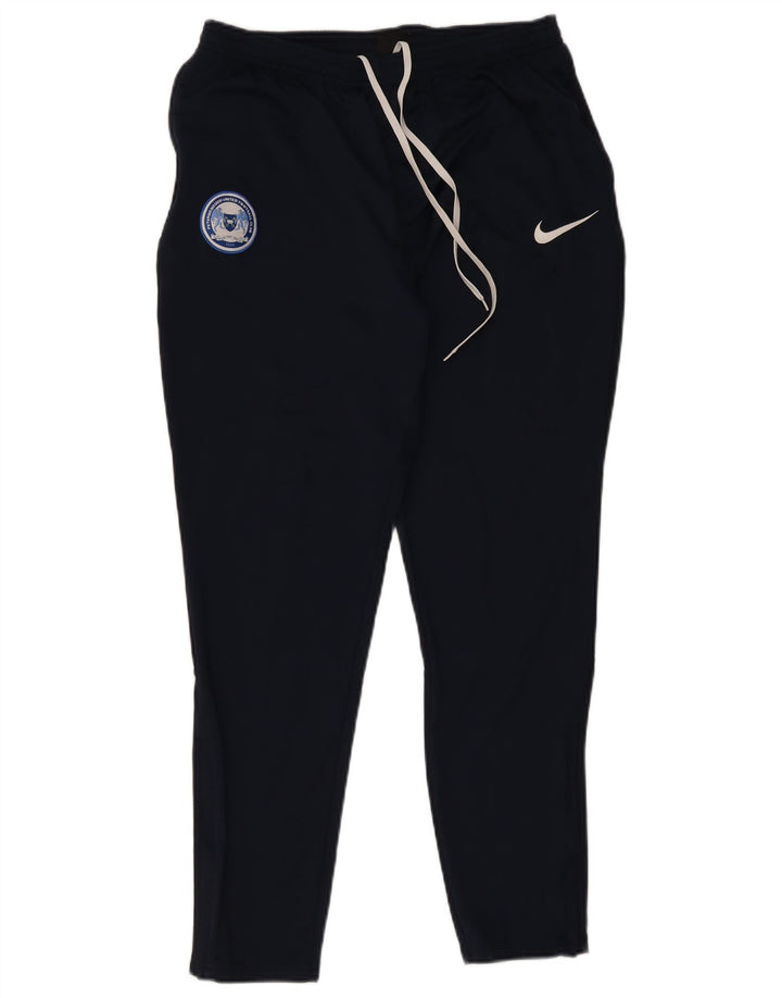 Nike Herren Dri Fit Trainingshose, groß, marineblaues Polyester